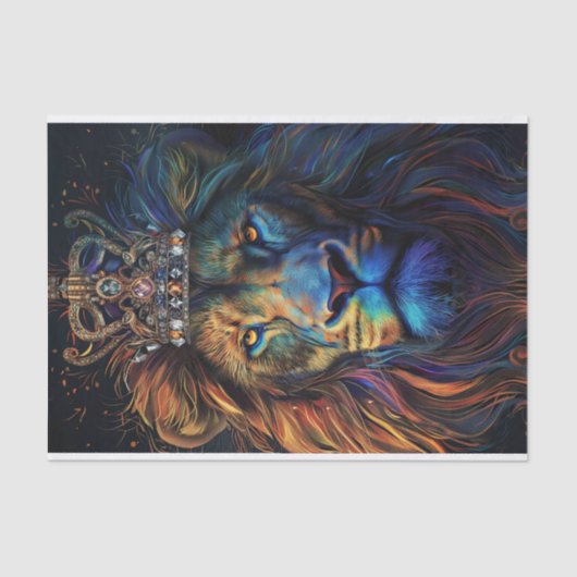 Koning van het Oerwoud 1 Derde editie Tissuepapier (Voorkant)