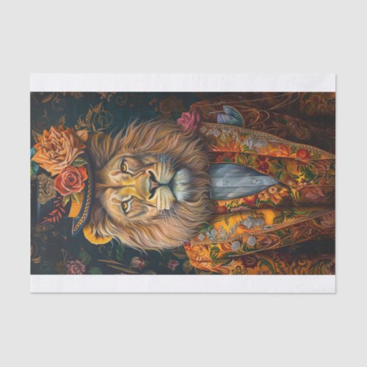 Koning van het Oerwoud 1 Tissuepapier (Voorkant)