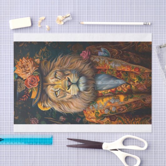 Koning van het Oerwoud 1 Tissuepapier (Craft)