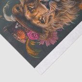 Koning van het Oerwoud 2 Tissuepapier (Detail)