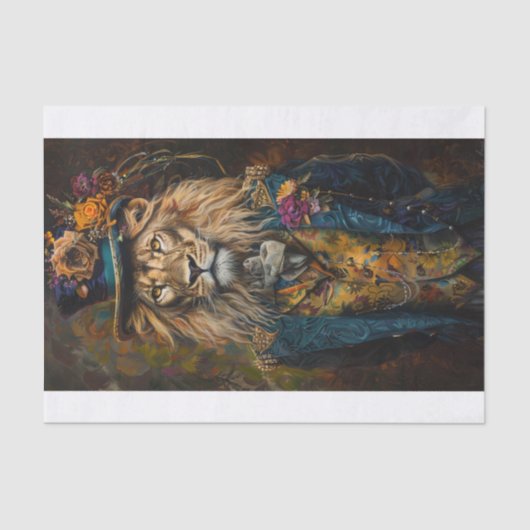 Koning van het Oerwoud 3 Tissuepapier (Voorkant)