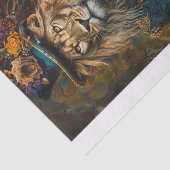 Koning van het Oerwoud 3 Tissuepapier (Detail)