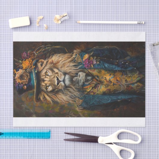 Koning van het Oerwoud 3 Tissuepapier (Craft)