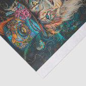 Koning van het Oerwoud 4 Tissuepapier (Detail)