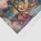 Koning van het Oerwoud 6 Tissuepapier (Detail)