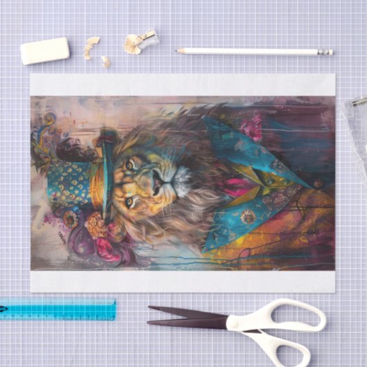 Koning van het Oerwoud 6 Tissuepapier (Craft)