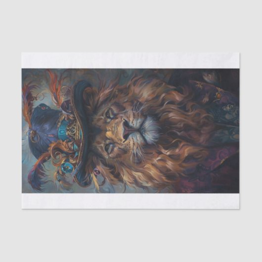 Koning van het Oerwoud 9 Tissuepapier (Voorkant)