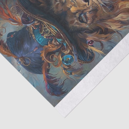 Koning van het Oerwoud 9 Tissuepapier (Detail)