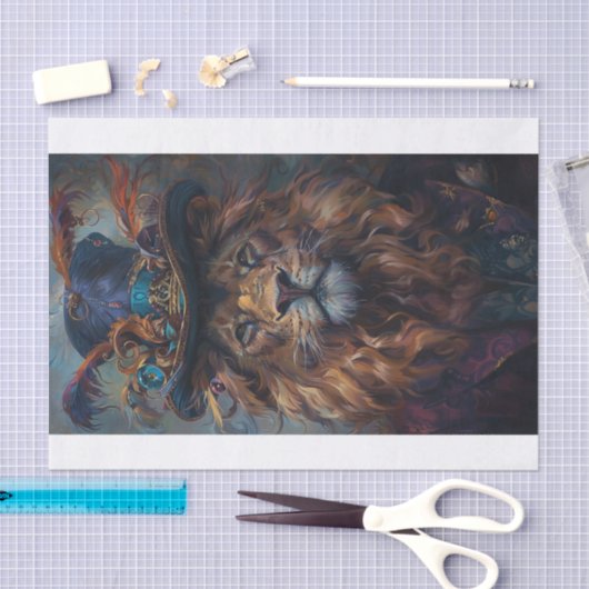 Koning van het Oerwoud 9 Tissuepapier (Craft)