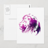 Koning van het oerwoud briefkaart (Voorkant / Achterkant)