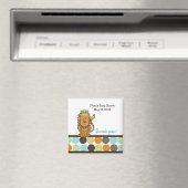 Koning van het Oerwoud Favor Magnet (Insitu (Vaatwasser))