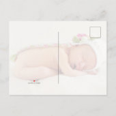 Koning van het Oerwoud Lion Cub Baby Boy Foto gebo Aankondigingskaart (Achterkant)