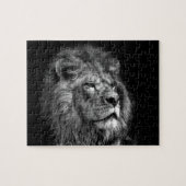 Koning van het Oerwoud - Lion Puzzle Legpuzzel (Horizontaal)