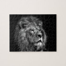 Koning van het Oerwoud - Lion Puzzle