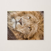 Koning van het Oerwoud-Lion Puzzle Legpuzzel (Horizontaal)