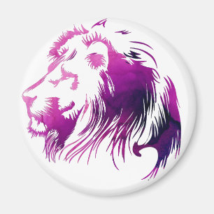 Koning van het oerwoud magneet