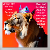 Koning van het Oerwoud Poster (Voorkant)