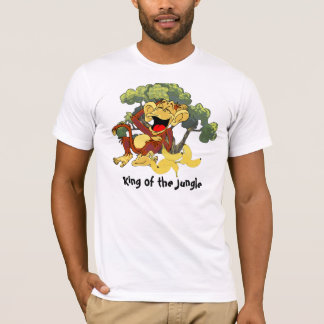 Koning van het oerwoud t-shirt