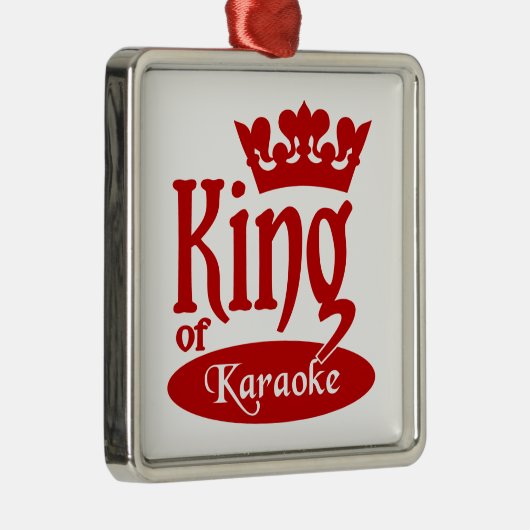 Koning van het ornament Karaoke (Rechts)