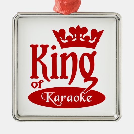 Koning van het ornament Karaoke (Voorkant)