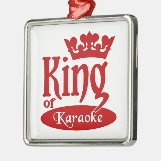 Koning van het ornament Karaoke (Links)