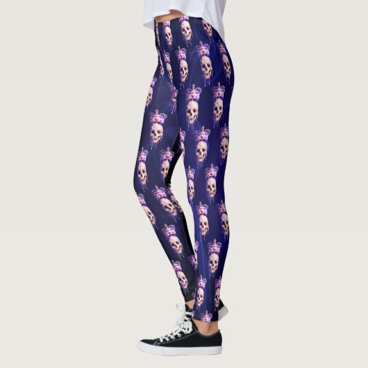 Koning van het Paars van de Dode Smelting Golden S Leggings (Links)