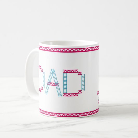 Koning van het platform koffiemok (Voorkant links)