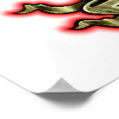 koning van het Poster Vapes (Hoek)