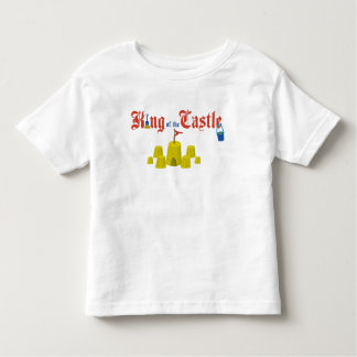 Koning van het Sand Castle Kinder Shirts
