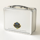 Koning Van Het Schoolplein | Metaal | Lunch Box (Achterkant)