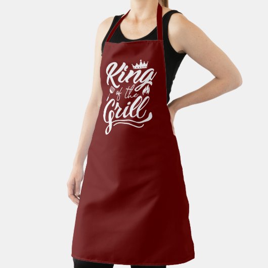 Koning van het Schort van de Grill (Insitu)