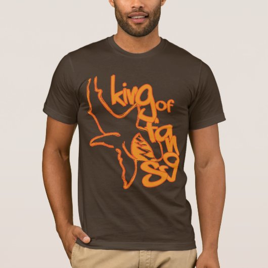 Koning van het Sinaasappel Fangs T-shirt (Voorkant)