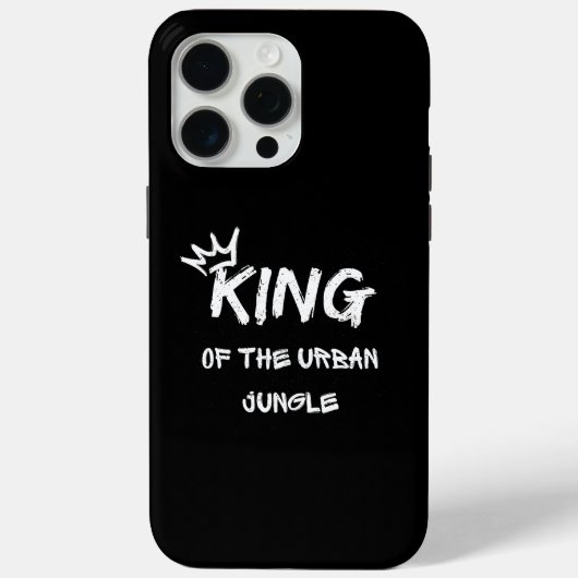 Koning van het Stedelijk Oerwoud Case-Mate iPhone Case (Achterkant)