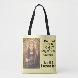 Koning van het Universum Tote Bag
