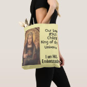 Koning van het Universum Tote Bag (Dichtbij)