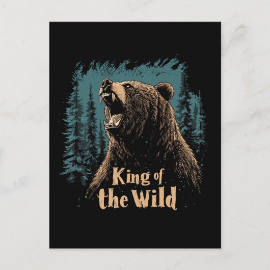 Koning van het Wilde Briefkaart (Voorkant)