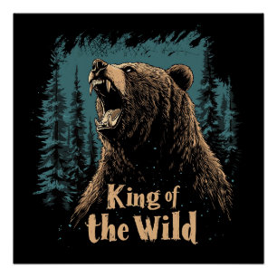 Koning van het Wilde Perfect Poster