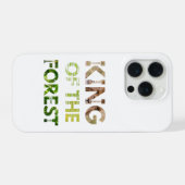 Koning van het Woud iPhone Hoesje (Achterkant horizontaal)