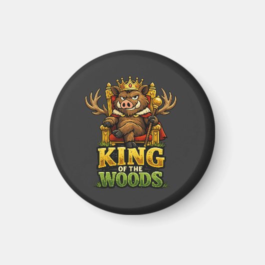 Koning van het Woud Magneet (Voorkant)