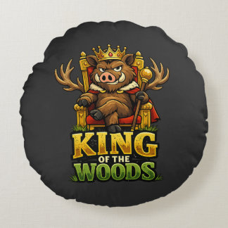 Koning van het Woud Rond Kussen