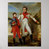 Koning van Holland en kroonprins van Holland Poster (Voorkant)