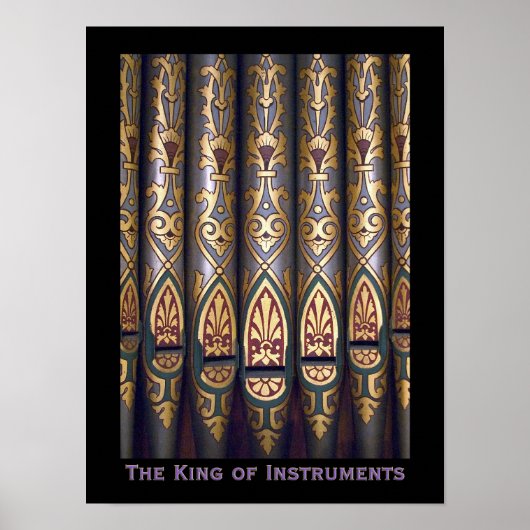 Koning van Instrumenten poster (Voorkant)