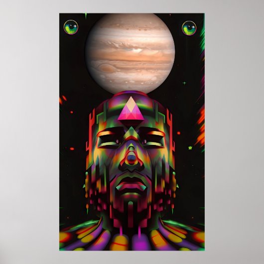 Koning van Jupiter Poster (Voorkant)