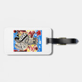 Koning Van Kaarten  Bagagelabel (Achterkant horizontaal)