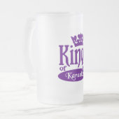 Koning van Karaoke mok - kies stijl en kleur (Voorkant links)