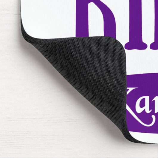 Koning van Karaoke mousepad Muismat (Hoek)