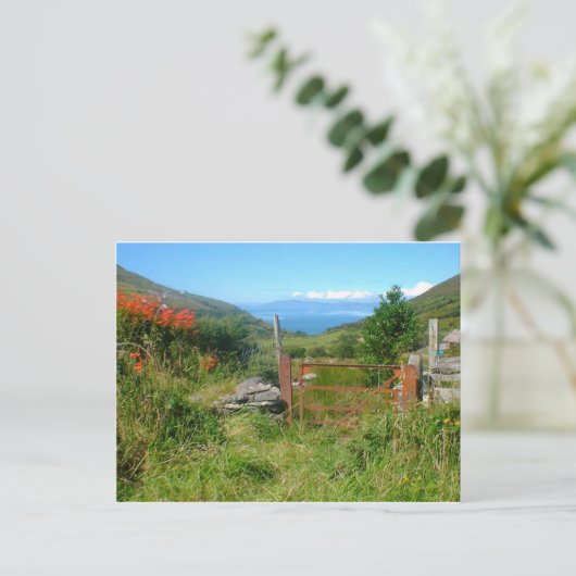 Koning van Kerry overziende dag van de dingle Briefkaart (Staand voorkant)