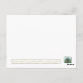 Koning van Kings Briefkaart (Achterkant)