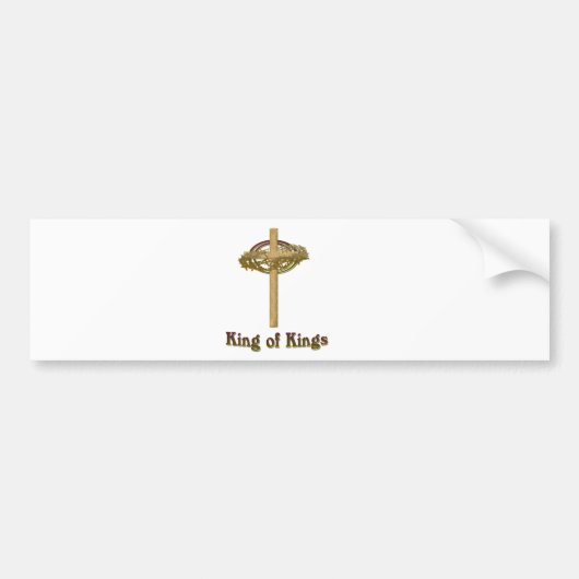 Koning van Kings Bumpersticker (Voorkant)