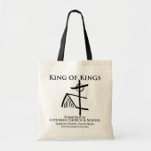 Koning van Kings Canvas tas (Voorkant)
